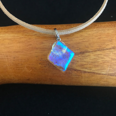 Beach Blue Necklace Drop