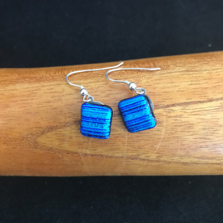 Midnight Blue Dangle Earrings