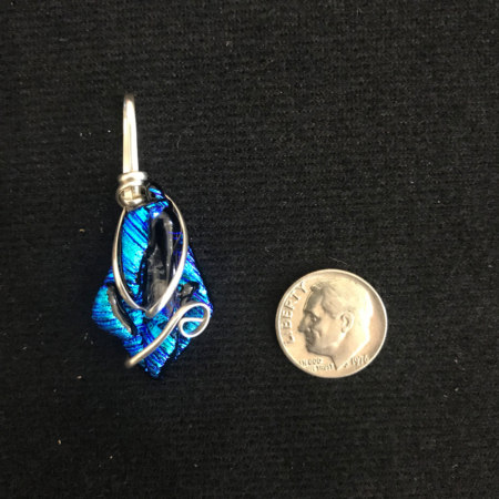 Midnight Blue Pendant - Small - Image 2
