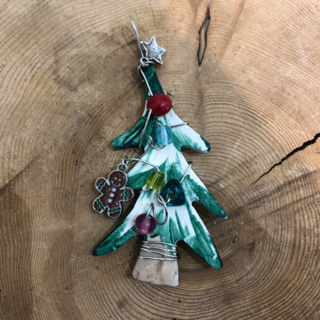Tree Clay Ornament