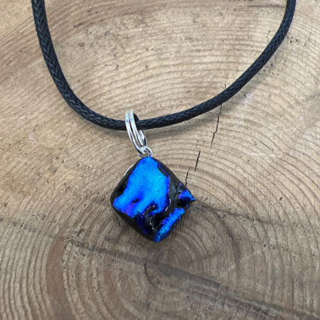 Deep Blue Necklace Drop