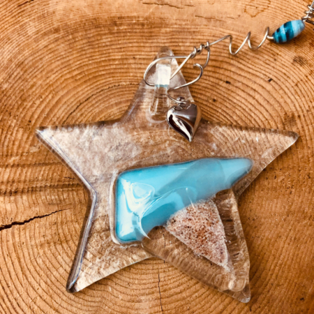 Soft blue wave Dune Sand Star