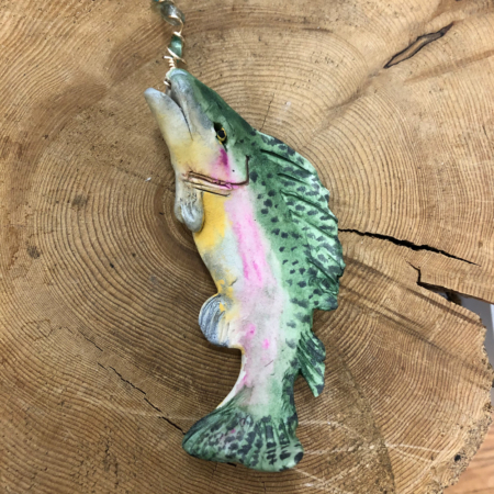 Trout Porcelain Ornament