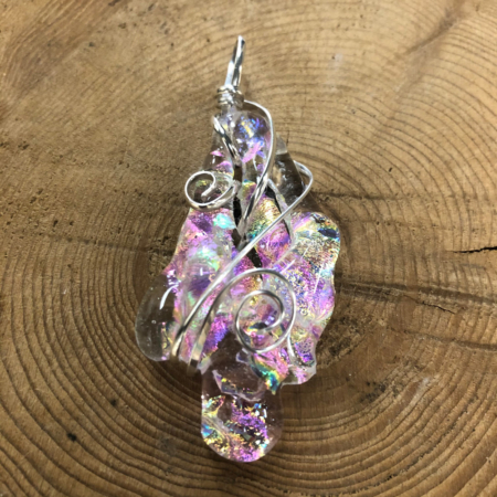 Garden Pink Pendant - Large