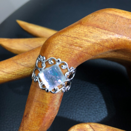 Light Pink Adjustable Ring