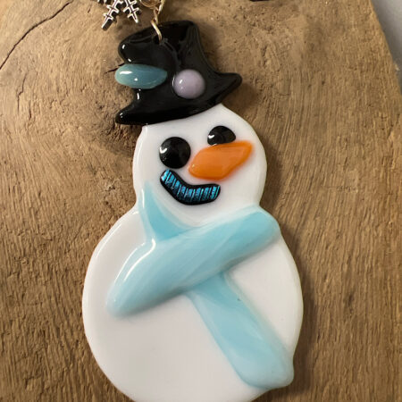 Cozy Frosty Snowman ornament